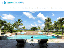 Tablet Screenshot of carpenterkessel.com